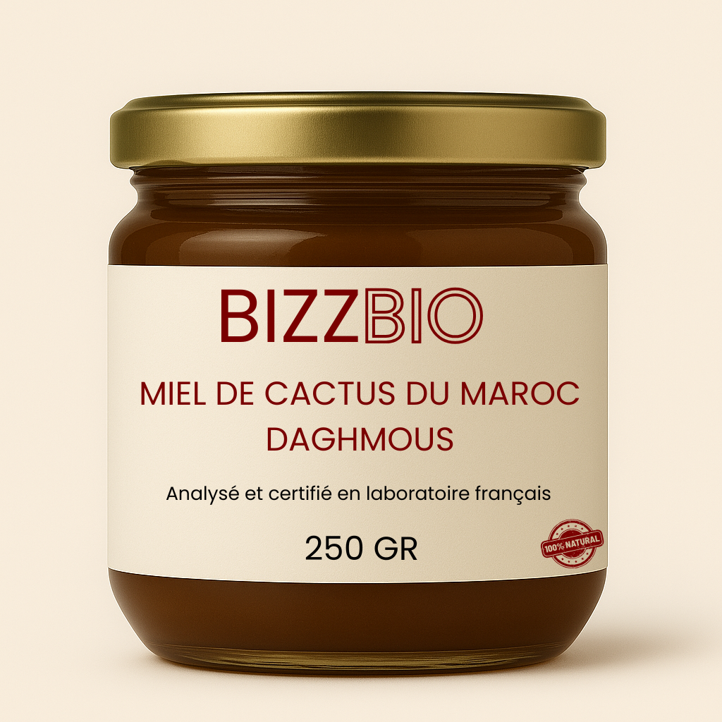 MIEL DE CACTUS DU MAROC (DAGHMOUS)