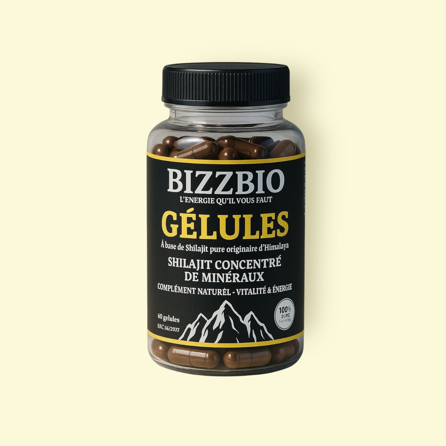 Gélules de Shilajit (60p)