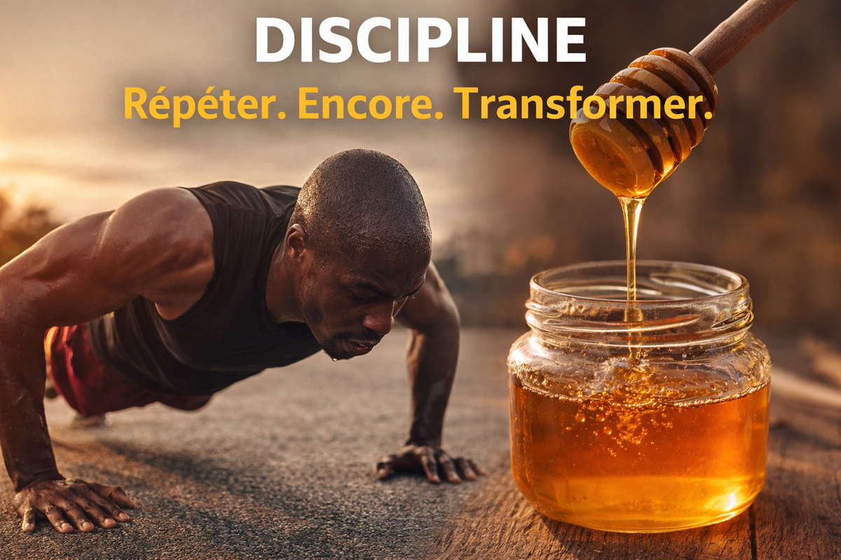 Discipline : la clé invisible derrière les bienfaits du miel sur votre santé