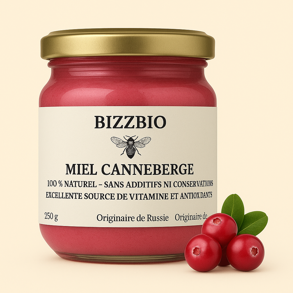 Miel de canneberge