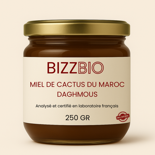 MIEL DE CACTUS DU MAROC (DAGHMOUS)
