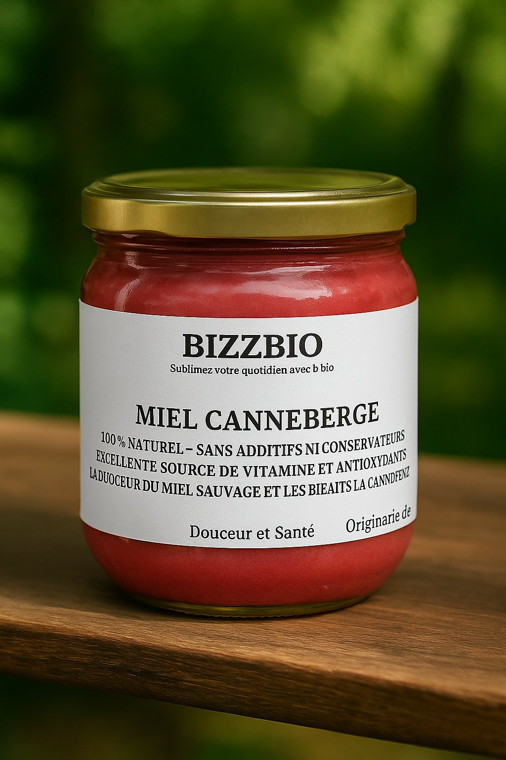 Miel de canneberge