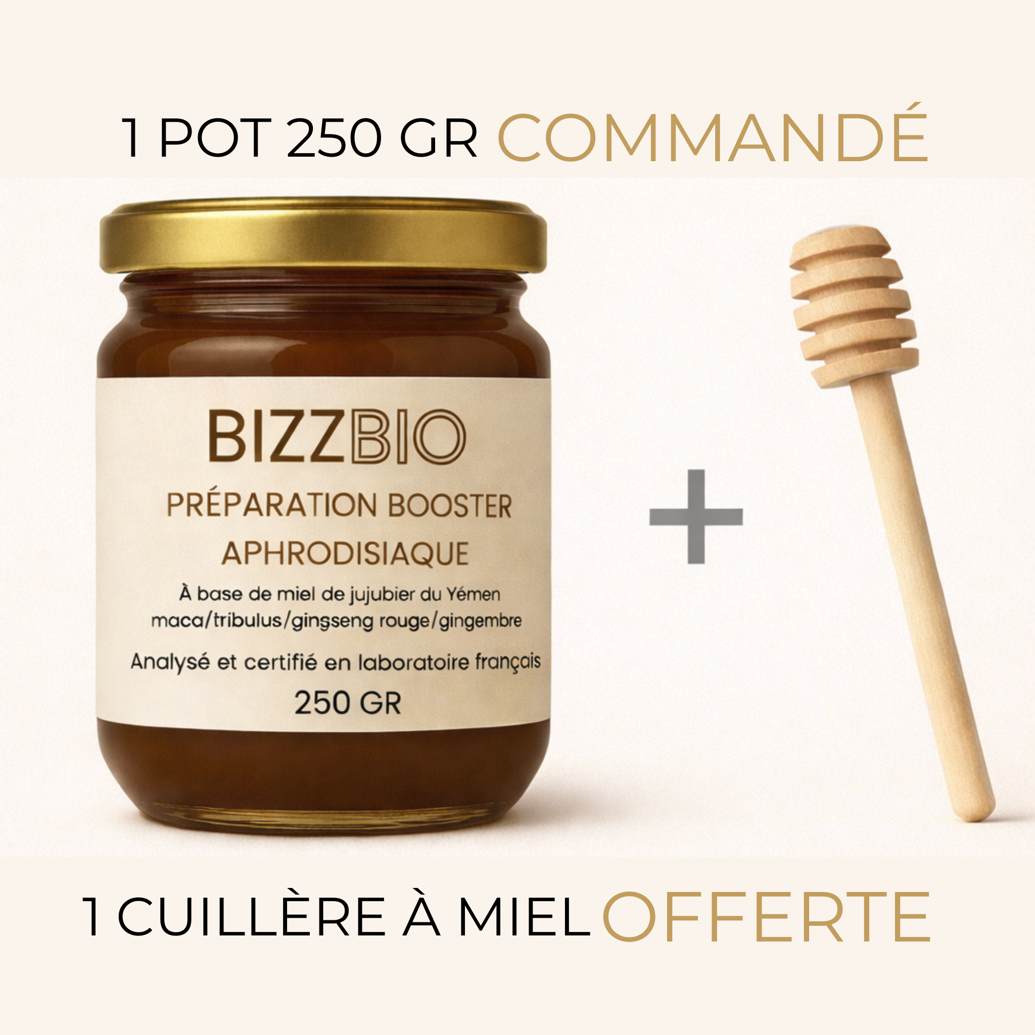 Préparation booster aphrodisiaque