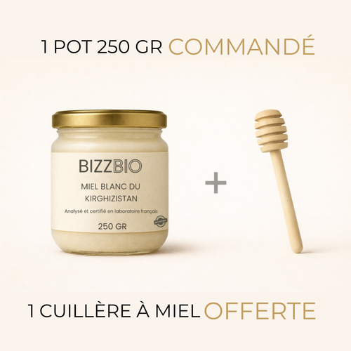Miel Blanc du Kirghizstan (250 gr)