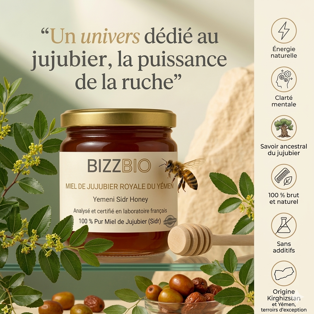 Miel de Jujubier du Yémen (250 gr)