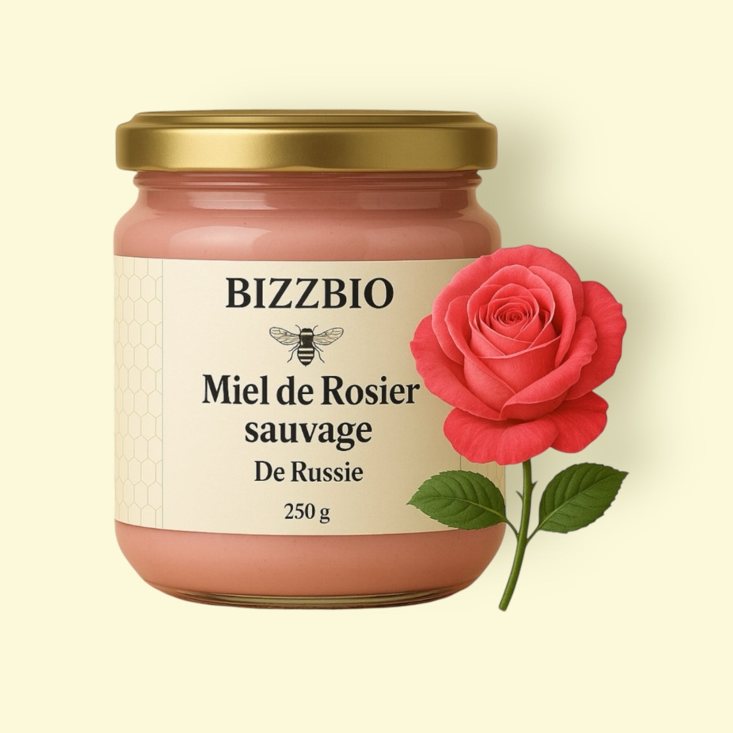 Miel Rose de Russie