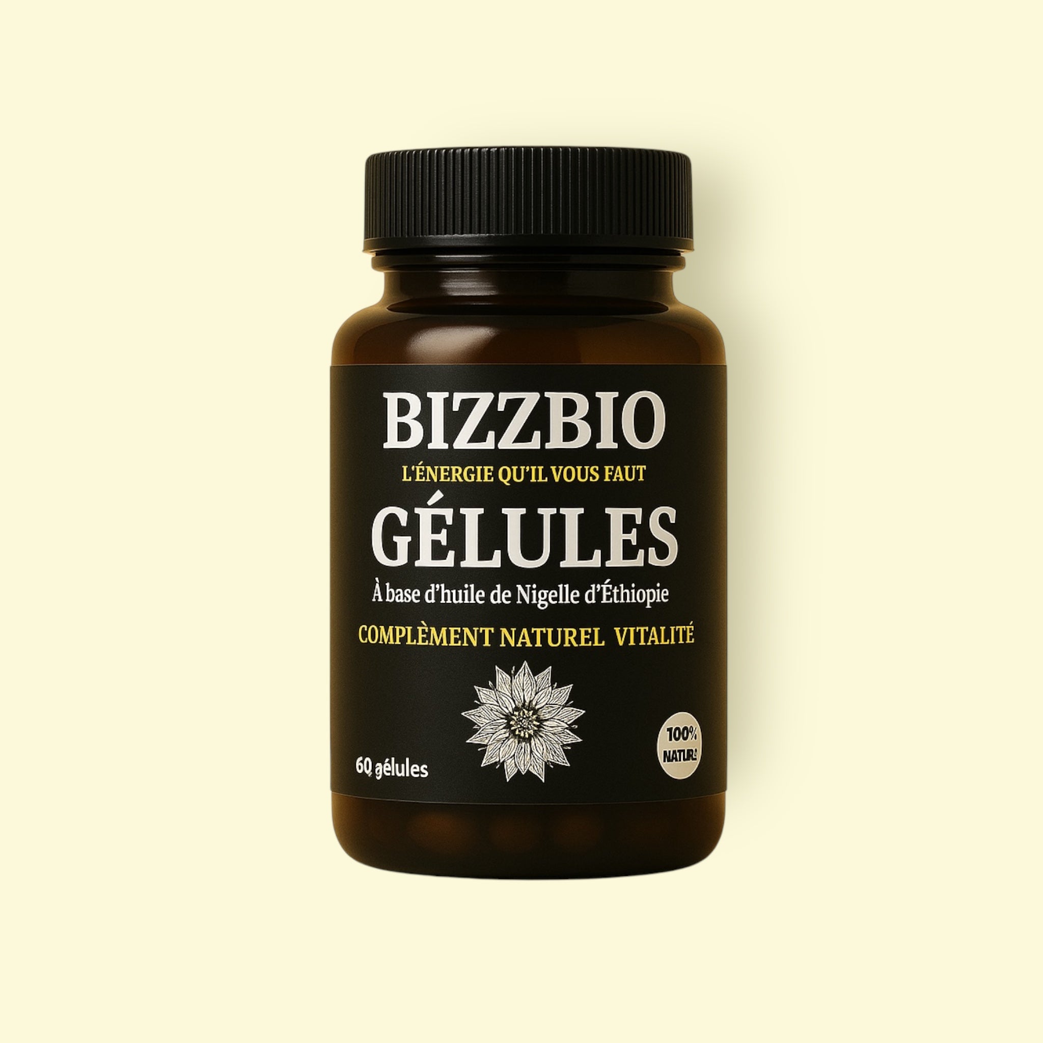 Gélules d'huile de nigelle Habachiya (60p)