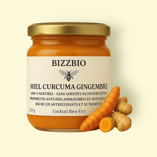 Miel Curcuma Gingembre