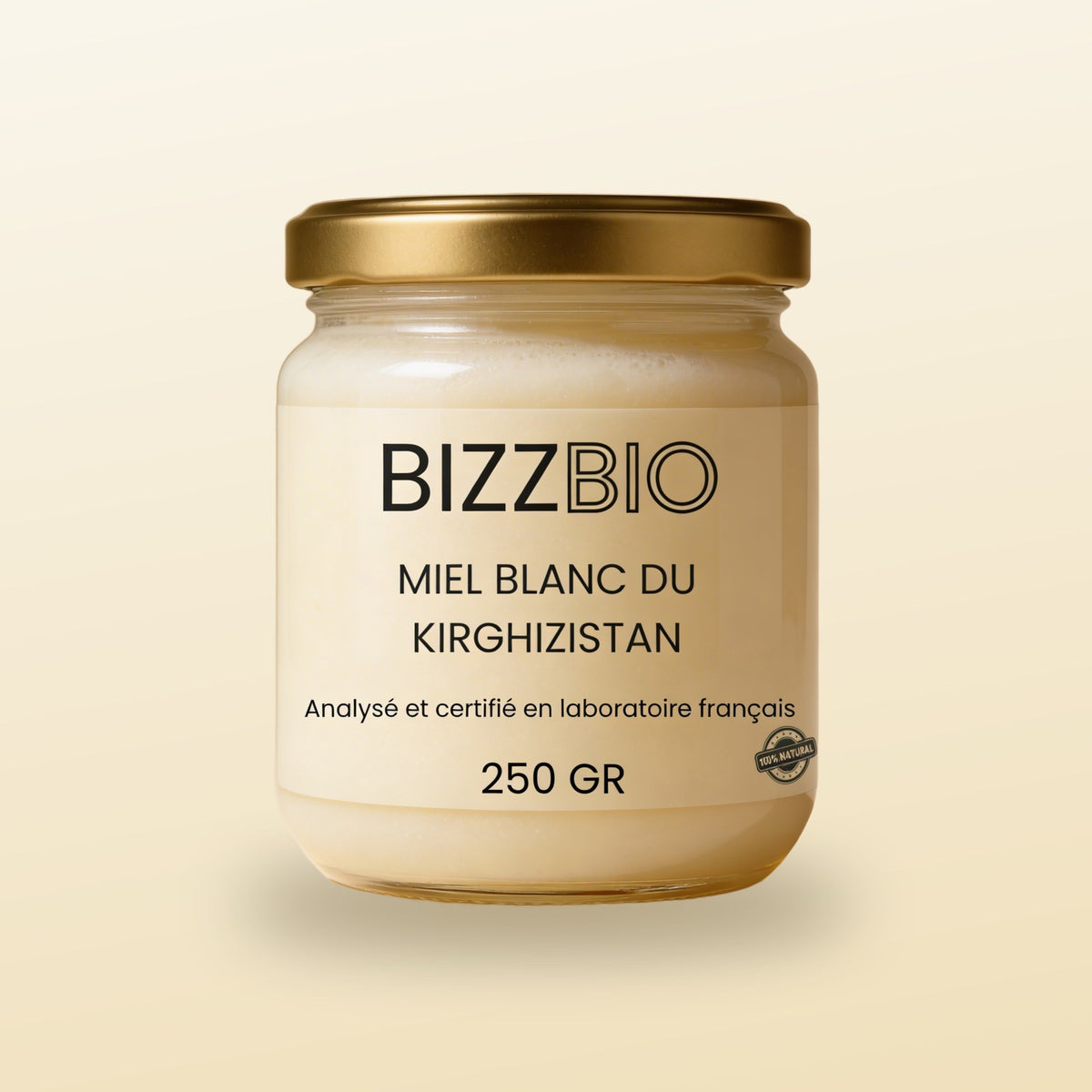 Miel Blanc du Kirghizistan, pot de 250 g