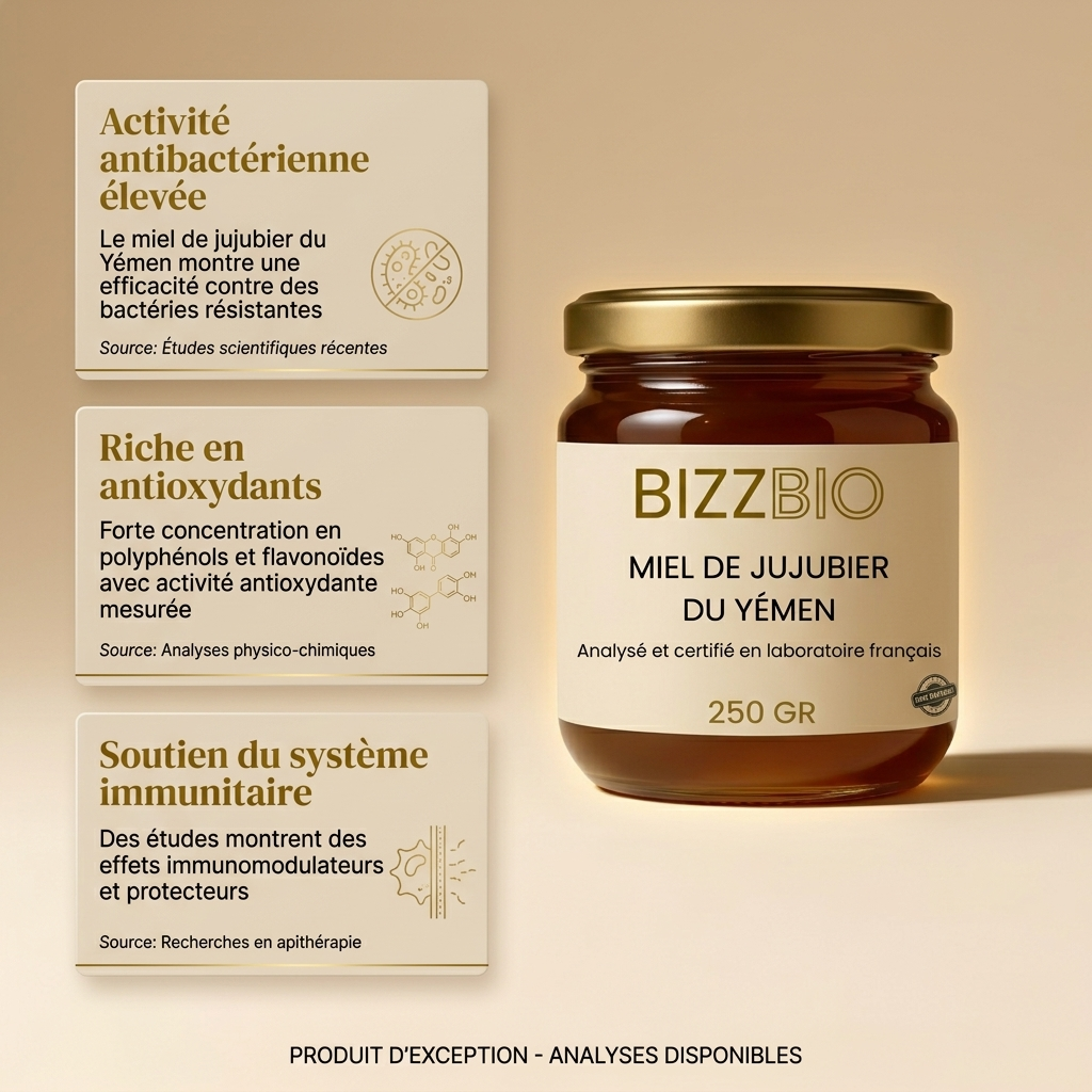 Miel de Jujubier du Yémen (250 gr)