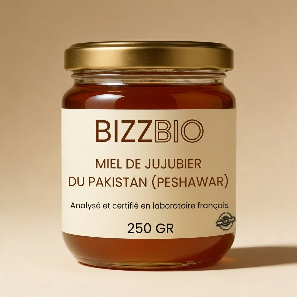 Miel de Jujubier du Pakistan (Peshawar) 250 gr