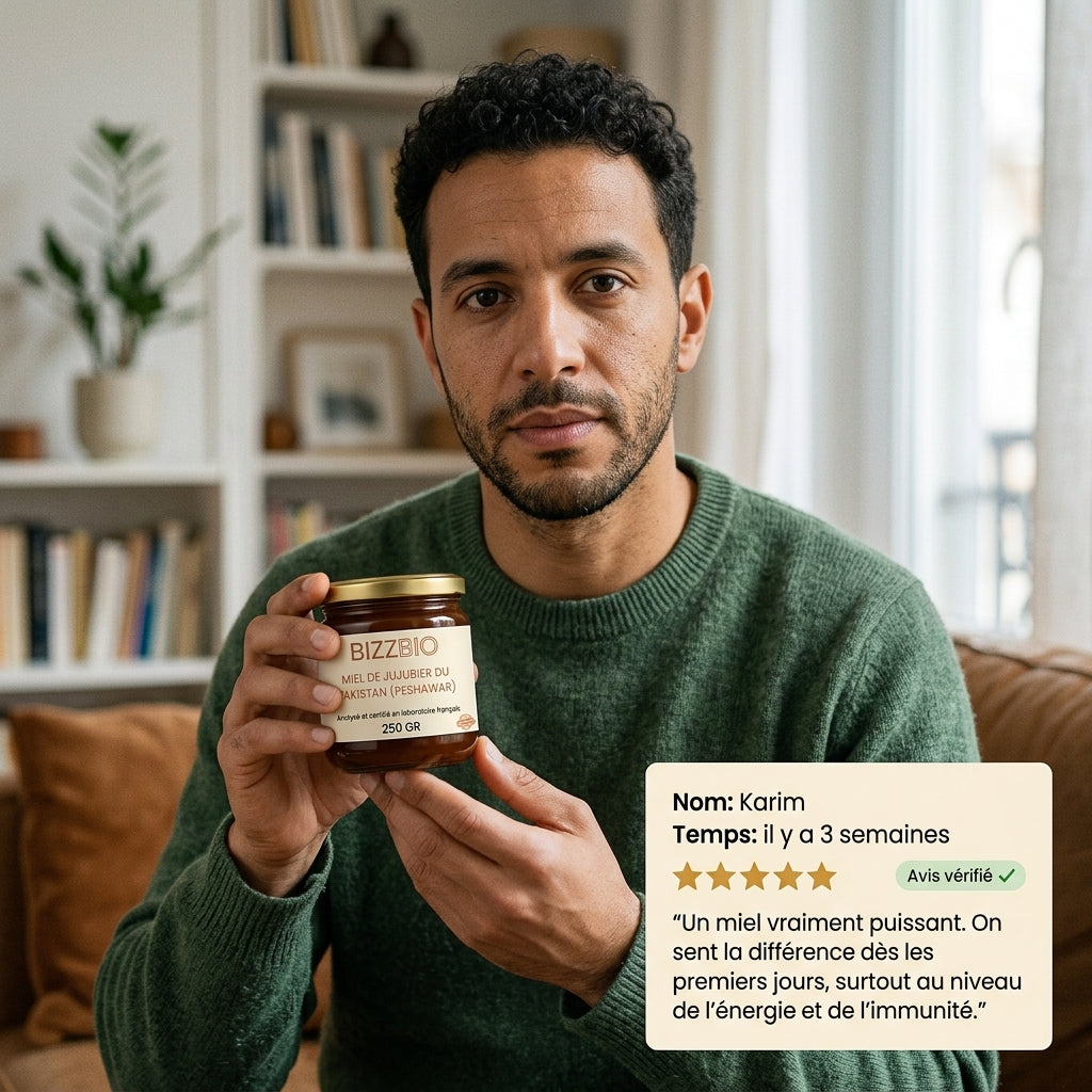 Miel de Jujubier du Pakistan (Peshawar) 250 gr