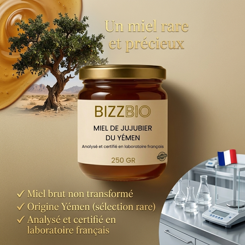 Miel de Jujubier du Yémen (250 gr)