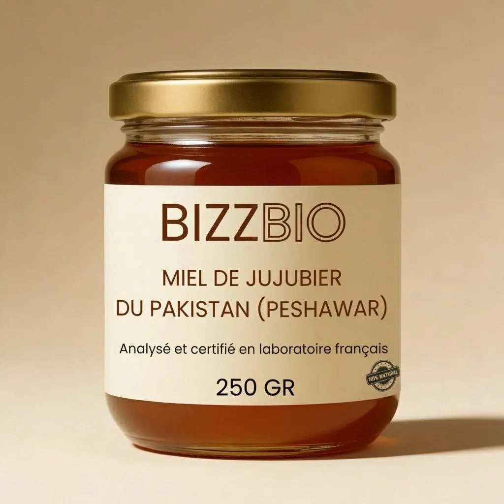 Miel de Jujubier du Pakistan — Le Sidr de Peshawar (250g)