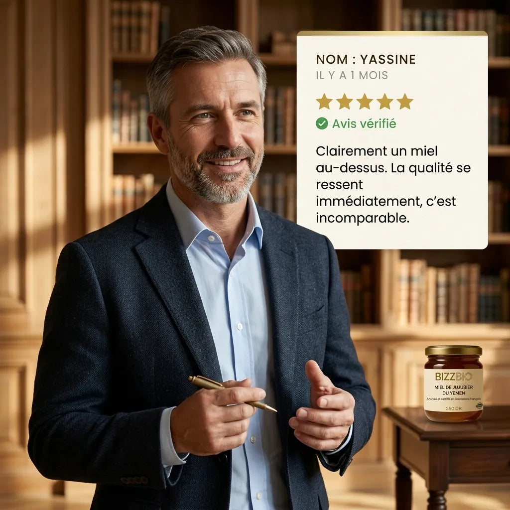 Miel de Jujubier du Yémen — Le Miel des Anciens (250 g)
