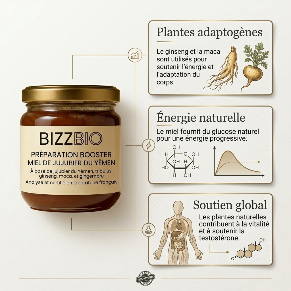 Préparation booster aphrodisiaque ( 250 gr)