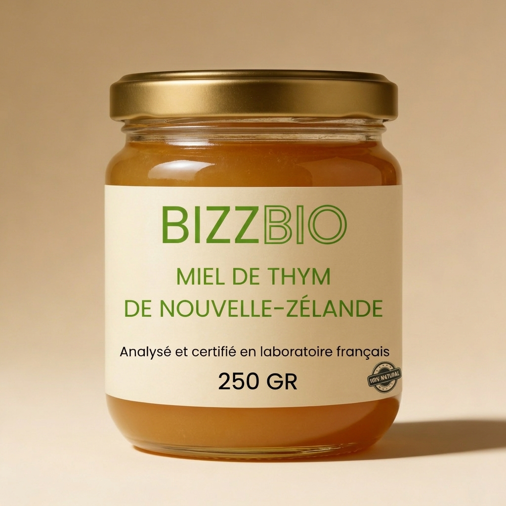 Miel de Thym de Nouvelle-Zélande (250 gr)